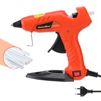 Kleine Heißklebepistole mit 20 umweltfreundlichen Klebesticks, ideal für DIY, Kunst und Reparatur zu Hause
