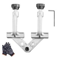 Adjustable Tube Clamp für Schweißen und Holzbearbeitung, 10-180° Aluminiumlegierung rechteckiger Ecke-Klammern, Edelstahlrohr für Schweißen und Holzbearbeitung (TCA2)