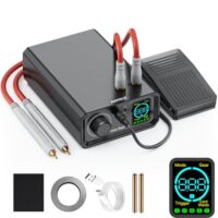 Akku-Punktschweißgerät zum Herstellen von DIY-Akkupacks, Drehknopfbedienung und Fußpedalbedienung