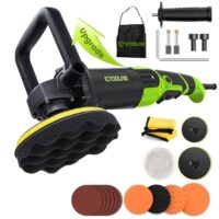 Poliermaschine für Auto und Boot mit 7 variablen Geschwindigkeiten, 22-teiliges Set inkl. 152/178mm Polierpad