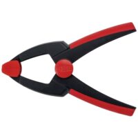 BESSEY Federzwinge Clippix XC5, Spannweite 50 mm und Ausladung 50 mm - Werkzeug für Heimwerker und Profis, ergonomisch geformt und leicht zu bedienen
