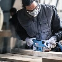 Bosch 3x PRO Paint on Wood and Hardwood X440 Schleifband für Farbe auf Holz und Hartholz - professionelles Zubehör für Bandschleifer