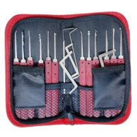 Umfassendes Dietrich-Set für Anfänger und Profis, 17-teiliges Pflichtiges Einheit mit Ausrüstung für Schlosser