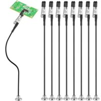 Dritte Hand Löten mit Magnetfuß, 8 Stück Helfende Hand mit Flexiblem Schwanenhals für Präzisionsarbeit