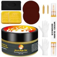 Holzbrennpaste-Kit, professionelles Set für das kreative Ausmalen von Holzwaren, hochwertiger Holzbrenngel und Marker-Brennstifte