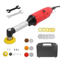 Elektrische Fliesenfugenreinigungsmaschine, 350W Schleiffugenreinigungs-Set, 90° Fliesenboden-Nahtöffner-Reiniger, 15000 R/Min, 6 einstellbare Gänge, zum Polieren, Gravieren und für Fliesenfugen