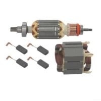 Ersatzteile Set für Elektrowerkzeuge mit Stator und Kohlebürsten, kompatibel mit Makita HR4001C, HR4010C, HR4011C, HR4003C, HR4013C