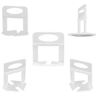 300 Stück Fliesenverlegehilfe, Fliesen nivelliersystem 1mm, Zuglaschen für Fliesen (1mm-Fliesenkeile) - Verlegehilfe für perfekte Ebenheit und einfache Montage