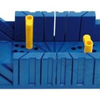 Gehrungslade 325x160mm Schneidlade mit Führungsschlitzen für genauen Schnitt von Werkstücken wie Leisten, Stangen und Rohren