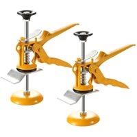 Geoyien Fliesenheber, Höhenversteller für Fliesen, 2 Stück Präzisions-Locator, Handheld Jack, robust und langlebig