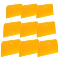 Set von 9 Plastikspachteln für diverse Anwendungen wie Spachtelarbeiten, Nageldesign, Keramik oder DIY-Cosmetik