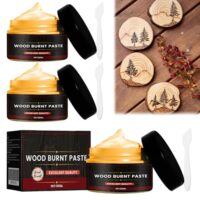 Holzbrennpaste, 3 Stück Holzbrenngel zum Basteln und Zeichnen, Kreativität aktivieren für wunderschöne Kunstwerke und DIY Handwerk