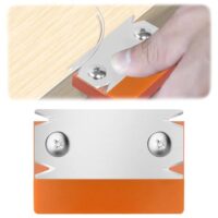 Kantenschneider für Holz und PVC, um glatte Kanten zu erstellen, Werkzeug für professionelles Ergebnis