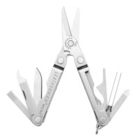 Leatherman Micra - Edelstahl-Schlüsselanhänger Multi-Tool mit Federschere und 9 Werkzeugen - Edelstahl