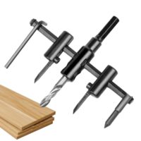 Verstellbarer Lochschneider-Bohrer mit verstellbarer Lochsäge für präzise Schnitte und höhere Flexibilität beim Holzbearbeiten und Schneiden