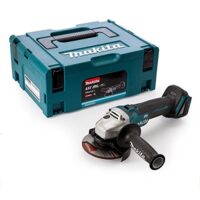 Makita Akku-Winkelschleifer DGA504ZJ, 18-Volt-Akkuspannung, brushless-Motor, hohe Leistung und Präzision