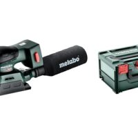 Metabo Akku-Sander PowerMaxx SRA 12 BL - 12 V, 80 x 133 mm Schleifplatte, Brushless-Motor, kompakt und leicht, ideal für Holz und Metall