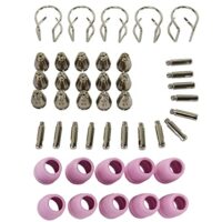 Plasmaschneider Zubehör für CUT 50 - Set mit Düsen, Elektroden und Keramik-Kappen