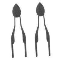 Holzverbrennungsspitzen Set, 2 Stück, präzise Pyrographie Brenndrahtspitzen für Schattieren und Gravieren, hitzebeständige Langlebige Holzkunst Zubehör