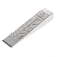 OCHSENKOPF Alu-Massivkeil, Sicherheitskeil zum Fällen und Spalten, KWF-Profi Qualität, Hubhöhe 35 mm