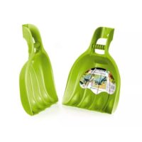 Zweier-Set Laubkrallen in grün, ideal für Gartenarbeit zum Aufnehmen von Laub und Gartenabfällen. Robuste und leichte Kralle mit großem Arbeitsbereich.