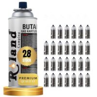 Camping Gaskartuschen für Gaskocher, Lötbrenner & Heizung, Schweißbrenner mit hochwertigem Butangas, ideal für Outdoor-Abenteuer und effiziente Energie