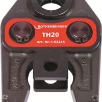 ROTHENBERGER Pressbacke Standard, TH 20 mm Arbeitsbereich Durchmesser, hochwertige Pressbacke mit präzisionsgefertigter Kontur für sichere Verpressungen