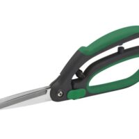 Hochwertige Einhand Buchsschere mit Softgrip und ergonomischem Kunststoffgriff für Heimwerker und Gartenbesitzer