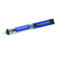 Entlötpumpe aus Metall von Silverline, 185 mm Durchmesser, für Werkstatt oder Haushalt geeignet