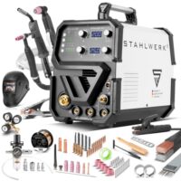 STAHLWERK Schweißgerät 4 in 1 Kombi CTM-250 ST - Vollausstattung, hochwertiges Werkzeug für Profis und Einsteiger gleichermaßen, mit Vielseitigkeit und Leistungsfähigkeit bietet es zahlreiche Möglichkeiten für verschiedene Anwendungen