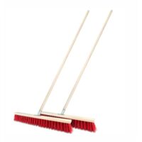 Robuster Straßenbesen mit Stiel 150 cm für Außenbereiche wie Garten, Hof und Gehwege - 60 cm + 150 cm