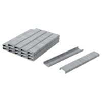 Breitrückenklammern 4 mm aus Stahl, Typ 053 - Ideal zum Befestigen von Stoffen und Textilien - für Hand- und Elektrotacker, Hammertacker