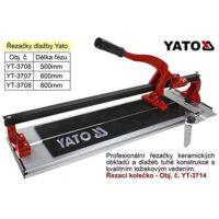 Yato-Tiegel-Schneidemaschine für professionelles Tile-Cutting, 600 mm Schneidebreite, YT-3707