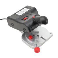 Mini Gehrungssäge 220V von YILIKISS, Kapsensäge mit schneller Drehzahl, ideal für kleine Tischkreissagen und Metall-Schnitte