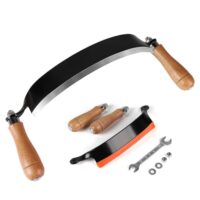 Hochwertiges Zugmesser für Holz mit ergonomischem Griff und Klingenschutz, ideal für professionelle und Hobby-Holzbearbeiter