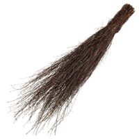 Birkenreisig Besen, handgefertigt und 3-fach gebunden, für Haus und Garten verwenden