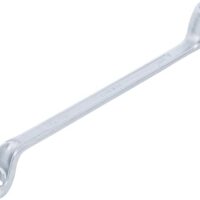 Hochwertige BGS Doppel-Ringschlüssel aus Chrom-Vanadium-Stahl für Heimwerker und Profis, mit Doppelschussfunktion und gekröpfter Ringseite.