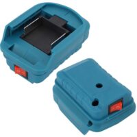 Batterieklemmen-Adapter-Stecker mit Schalter für Makita BL1830, BL1840, BL1860, BL1815, 18 V Lithium-Batterie, Elektrowerkzeug-Dock und DIY-Modifikationsteile