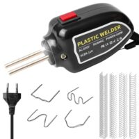 Kunststoff Schweißgerät mit 200pcs in 4 Arten Schweißnagel, Stoßstangenreparatur am Auto, Kunststoff Reparaturset 500°C Max