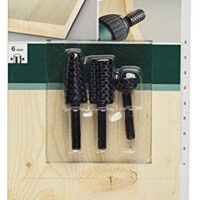 Bosch Home and Garden 3tlg. Holzraspel-Set - perfektes Werkzeug für Heimwerker und Handwerker, ideal für Weichholz, Hartholz und Holzwerkstoffe