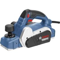 Bosch Professional Hobel GHO 16-82, 630 Watt, 230 Volt, inkl. Innensechskantschlüssel SW 2,5, Stoffstaubbeutel, Parallelanschlag