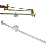 Brennerkompass-Rollenführung für G01-100 Schneidbrenner-Zubehör, Plasmaschneider-Rollenführung aus Edelstahl mit magnetischer Basis und Skala für Schnitte mit 100 cm