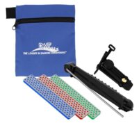 Professionelles Schleifsystem für Messer und Werkzeuge, DMT Aligner Diamant Schleifsystem mit konstantem Schleifwinkel und verschiedenen Körnungen, ideal für Haushaltsmesser und professionelle Küchenmesser