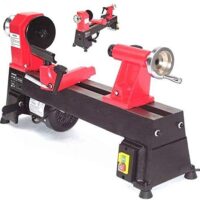 Hochwertige Drechselmaschine mit 500 Watt Leistungsfähigkeit und robustem Plattenteller für vibrationsfreien Betrieb