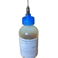 EO-Flux-Dosierflasche, 50 ml Inhalt und Teflon Dosiernadel für Elektronikprojekte, No-Clean Flussmittel-GEL EO-FG-002
