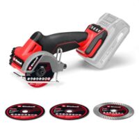 Einhell Professional Akku-Trennschleifer TP-CO 18/76-C Li BL-Solo, 18V Brushless Trennscheibe mit 4 mm Schnitttiefe und Diamant-Trennscheiben für Fliesen und Metall
