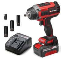 Einhell Professional Akku-Schlagschrauber IMPAXXO 18/450, Power X-Change, 18V, 450Nm, Brushless, Außenvierkant-Aufnahme