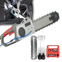 Elektrische Betonkettensäge mit hoher Leistung für professionellen Einsatz bei Bau-, Renovierungs- und Notfallrettungsbranche, ideal für Granit, Stahlbeton und andere harte Materialien