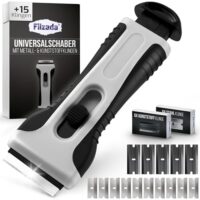 Küchenschaber für Glaskeramik, Küchenreiniger, Scraper, Glasschaber, Küchenschaber Set