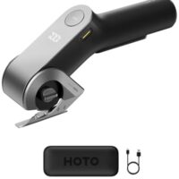 Elektrischer Kartonschneider mit Titanklinge und LED-Display, sicherer Kartonabschnitt ohne Werkzeug